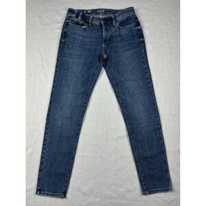 ANA by a new approach Womens Size 6 Mid‎ Rise Skinny Jeans Blue Wash Denim